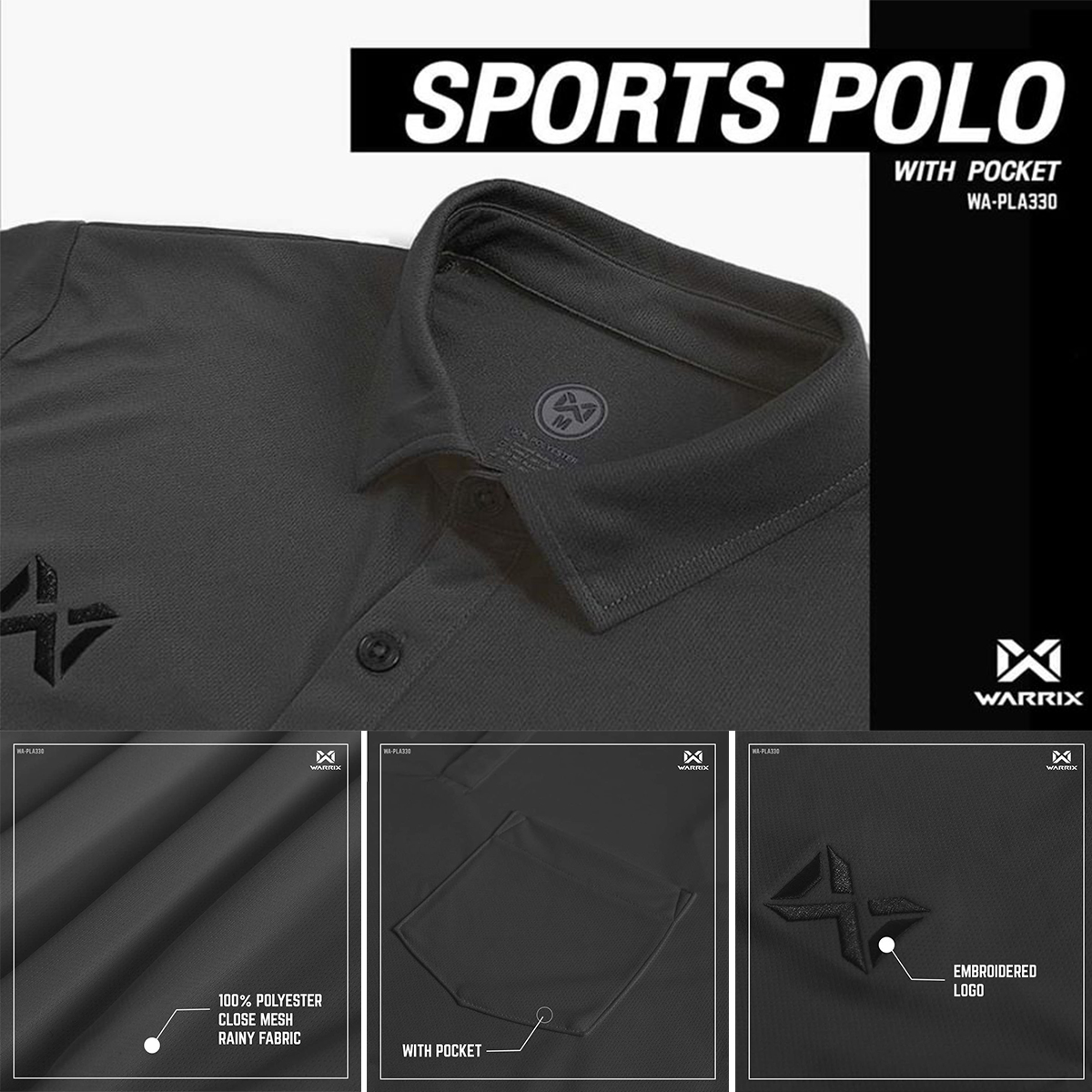 warrix,เสื้อโปโล,วาริก,วอริกซ์,เสื้อกีฬา,เสื้อหน่วยงาน,เสื้อทีมชาติ,เสื้อคอปก,เสื้อวาริก,เสื้อทำงาน