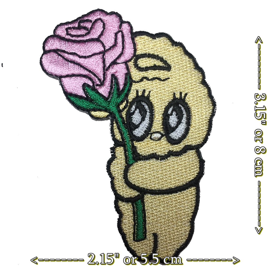 กระต่ายน้อย การ์ตูน ตัวรีดติดเสื้อ อาร์มรีด อาร์มปัก ตกแต่งเสื้อผ้า หมวก กระเป๋า แจ๊คเก็ตยีนส์ Cute Creature Embroidered Iron on Patch