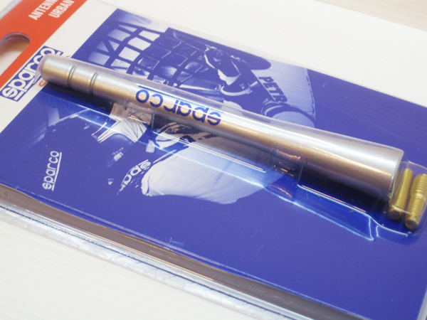 เสาอากาศรถยนต์ Sparco เงิน