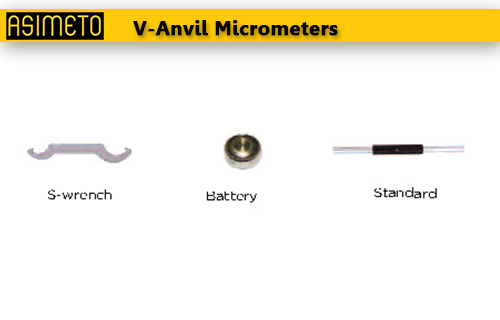 ASIMETO,P32,V-Anvil Micrometers,155-01-0