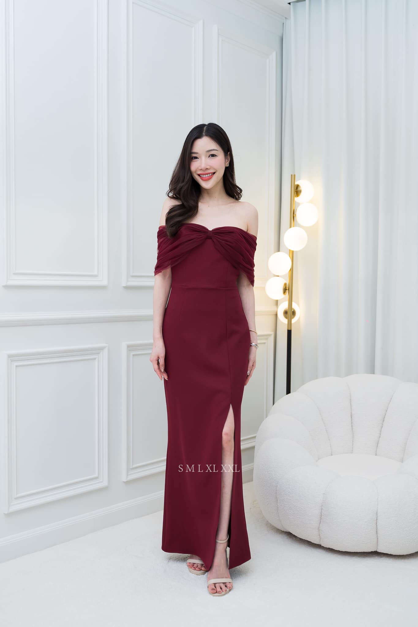 ทีมชุดเพื่อนเจ้าสาวสีแดง ชุดไปงานแต่งงาน ชุดเพื่อนเจ้าสาว งานแต่งงานโทนสีแดง
