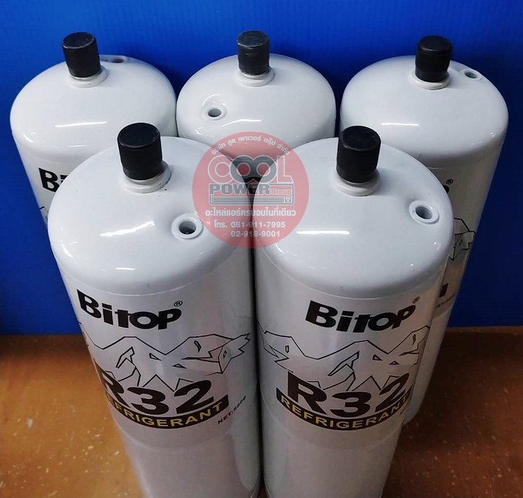 น้ำยาแอร์ R32 แบบกระป๋อง 500 กรัม-Bitop