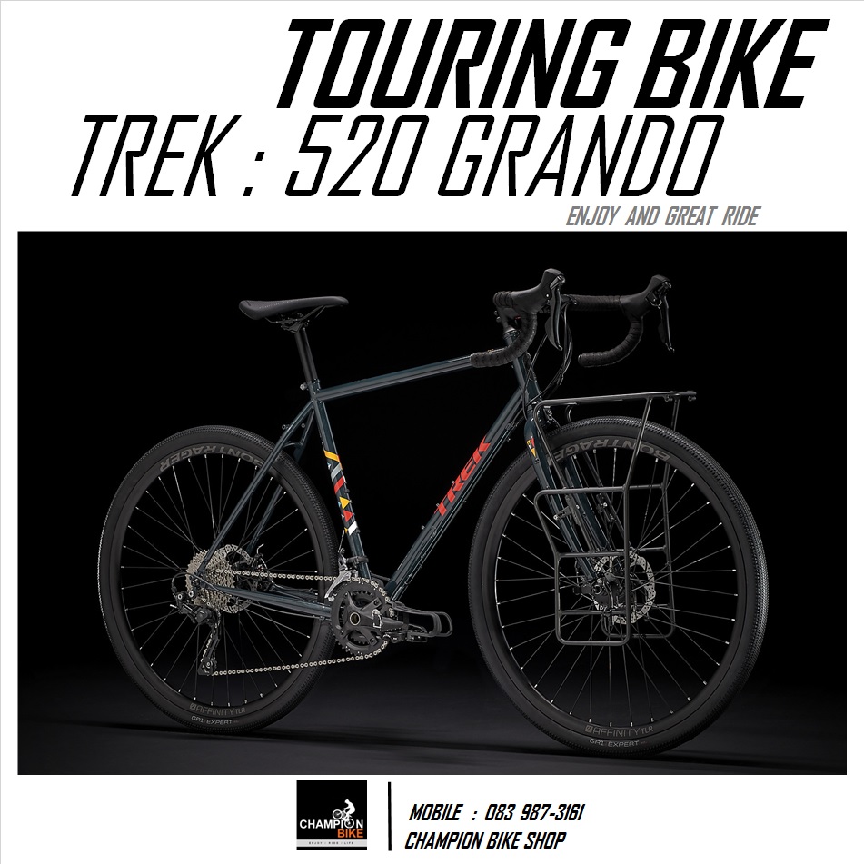 จักรยานทัวร์ริ่งกราเวล TREK 520 GRANDO ADVENTURE & GRAVEL TOURING BIKE - 2022