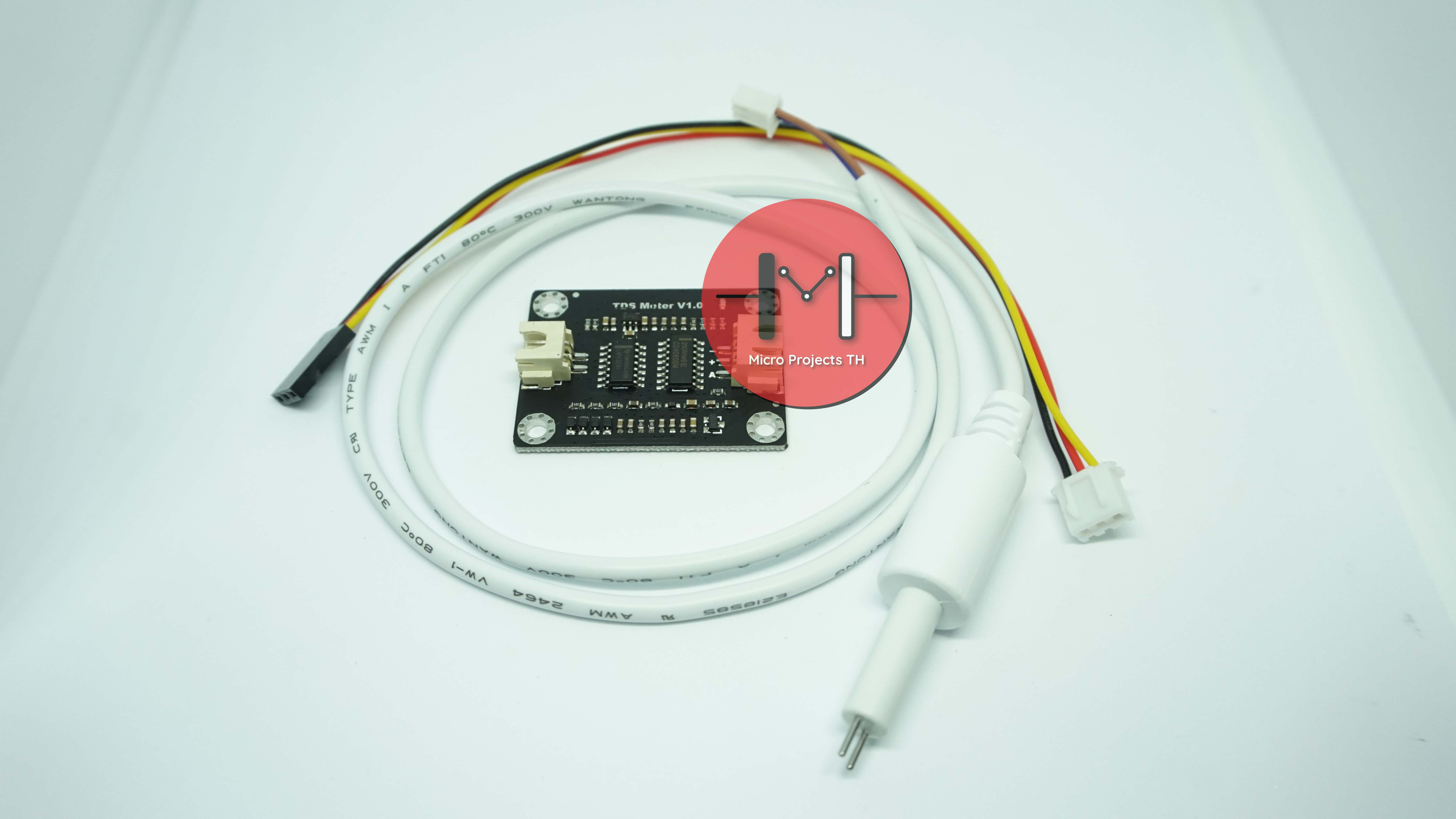 EC Sensor TDS เซ็นเซอร์วัดค่าการนำไฟฟ้าของน้ำ ตรวจสอบคุณภาพน้ำ