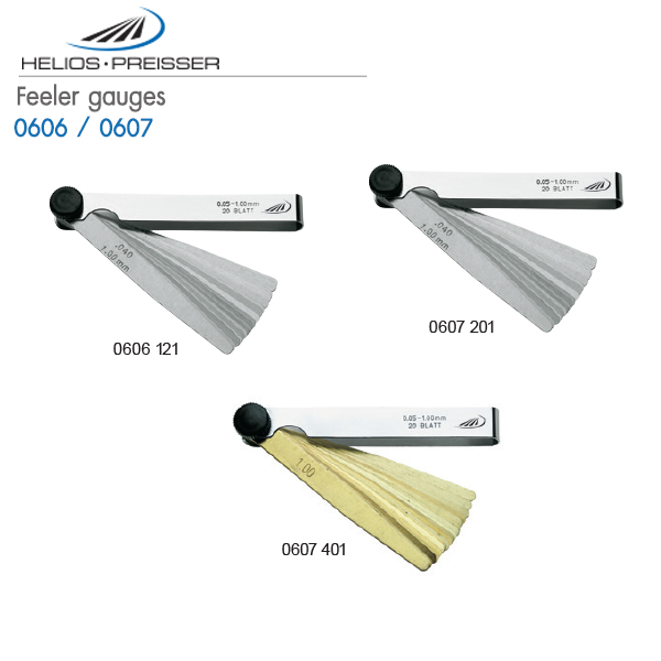 HELIOS-PREISSER,Feeler gauges,0606 0607