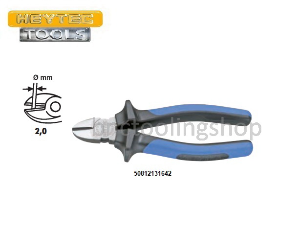 คีมตัดสายไฟ ยาว 160มิล,Diagonal Cutting Nipper Length 160mm,HEYTEC,50812131642