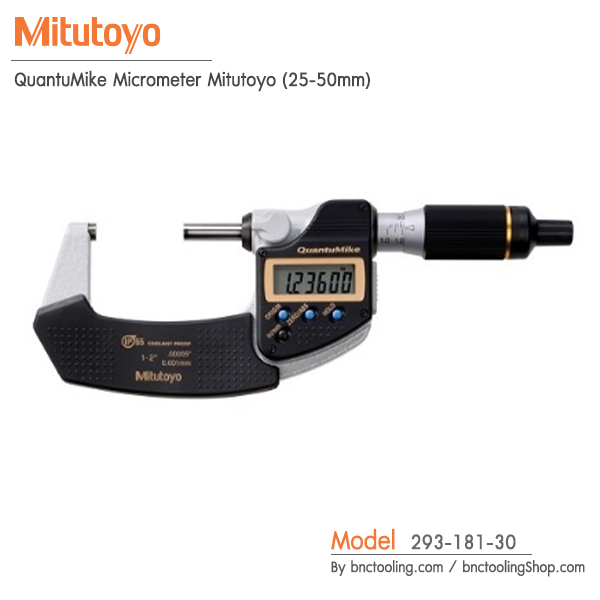 Mitutoyo,QuantuMike Micrometer Mitutoyo(25-50mm), 293-181-30