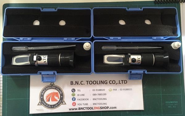 0-90 %Handheld Brix Refractometer Sugar Content Fruit Juice Liquids Tester.BRIX 0-90% เหมาะสำหรับวัดปริมาณน้ำผึ้ง น้ำตาลในน้ำผลไม้ ไวน์ เครื่องดื่มต่างๆ