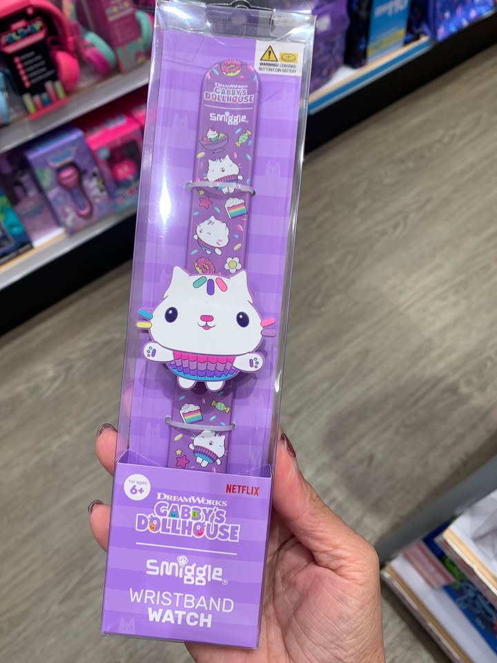 นาฬิกา สายรัดข้อมือ Smiggle slabband watch Gabby