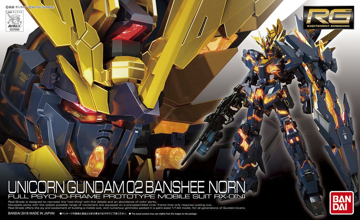 RG #27 1/144 Gundam Unicorn 02 Banshee Norn