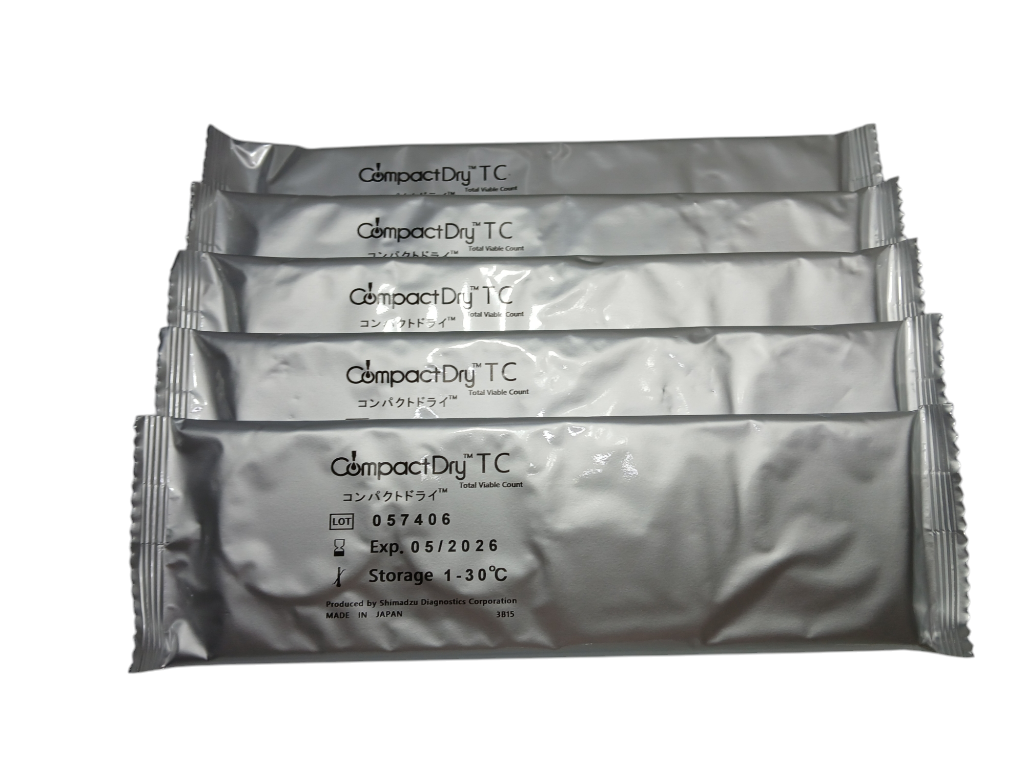 ชุดทดสอบแบคทีเรียในอากาศ “Compact Dry TC” จำนวน 20 การทดสอบ/กล่อง