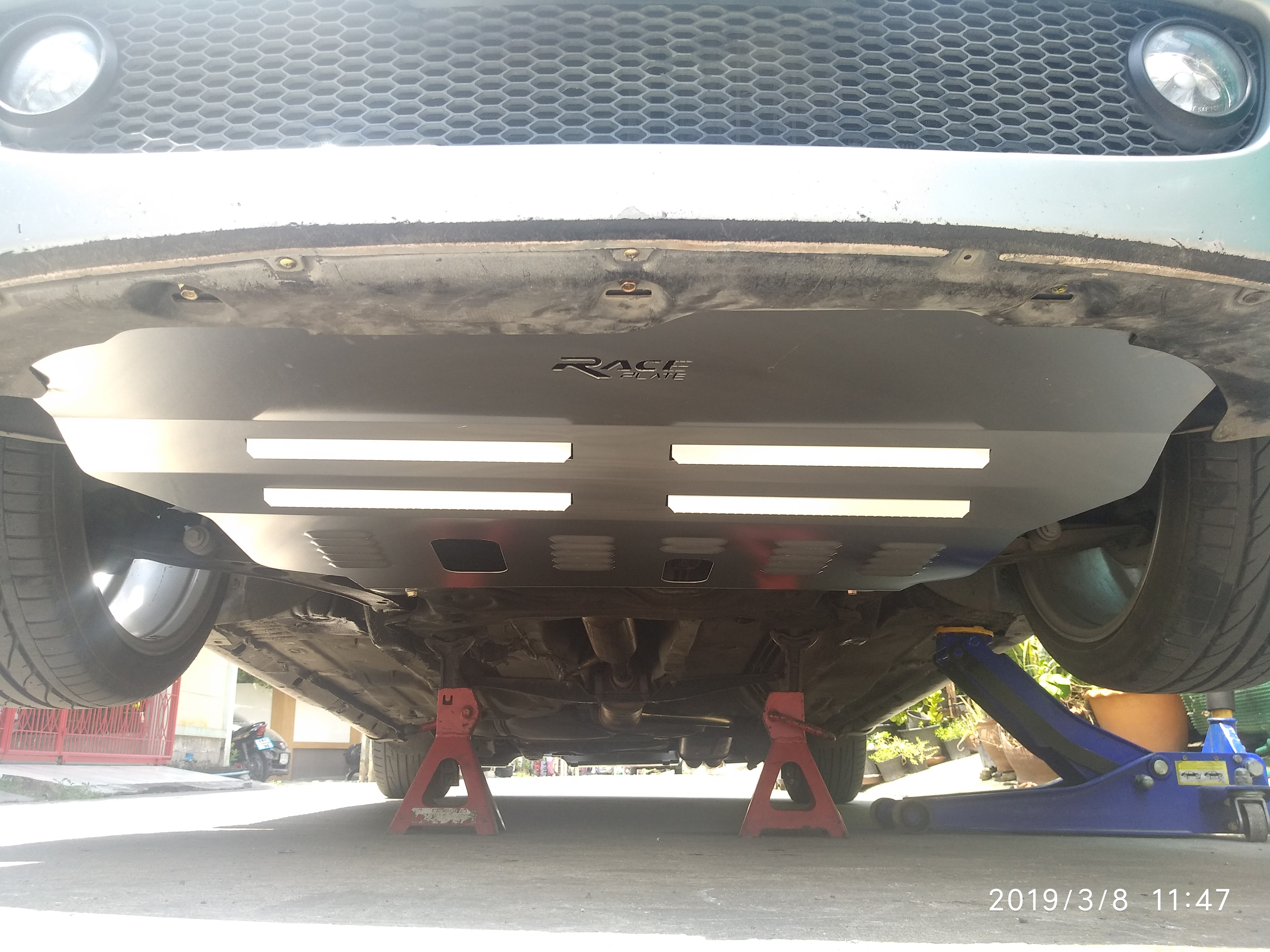 แผ่นปิดใต้ห้องเครื่องอลูมิเนียม Volkswagen New Beatle Raceplate_Undertray