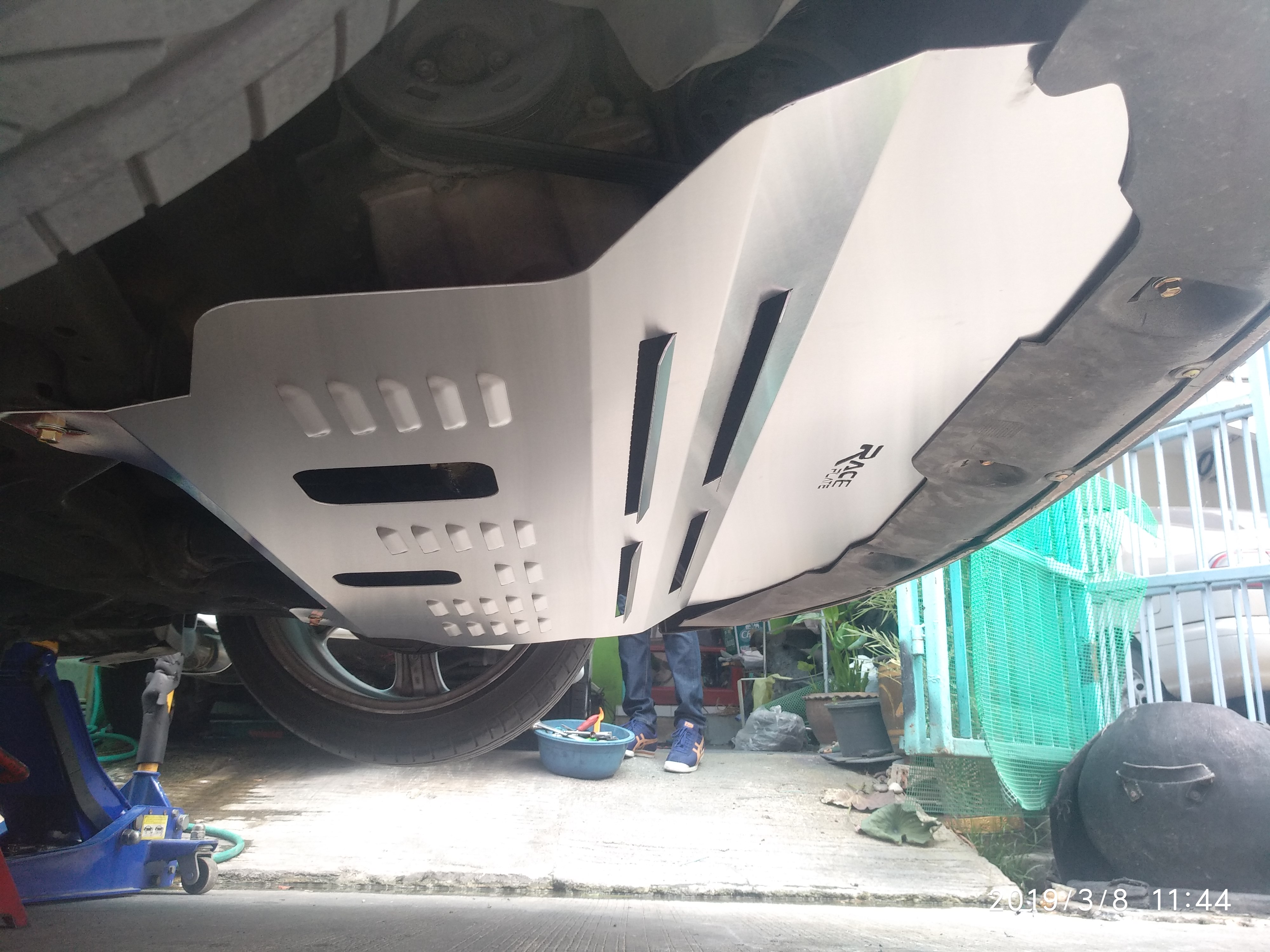 แผ่นปิดใต้ห้องเครื่องอลูมิเนียม Volkswagen New Beatle Raceplate_Undertray