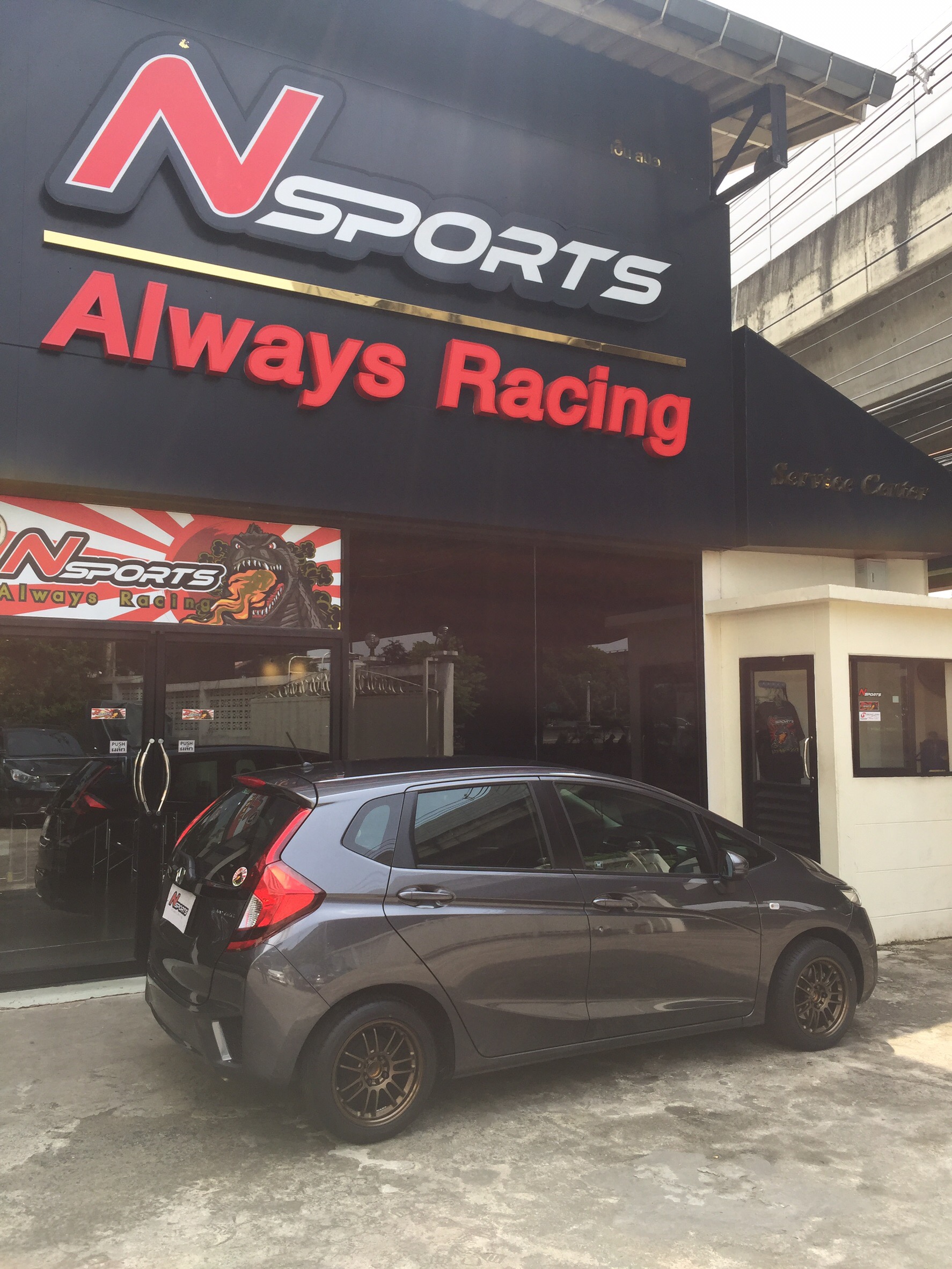 Honda Jazz GK + RE3015x7+30 4-100