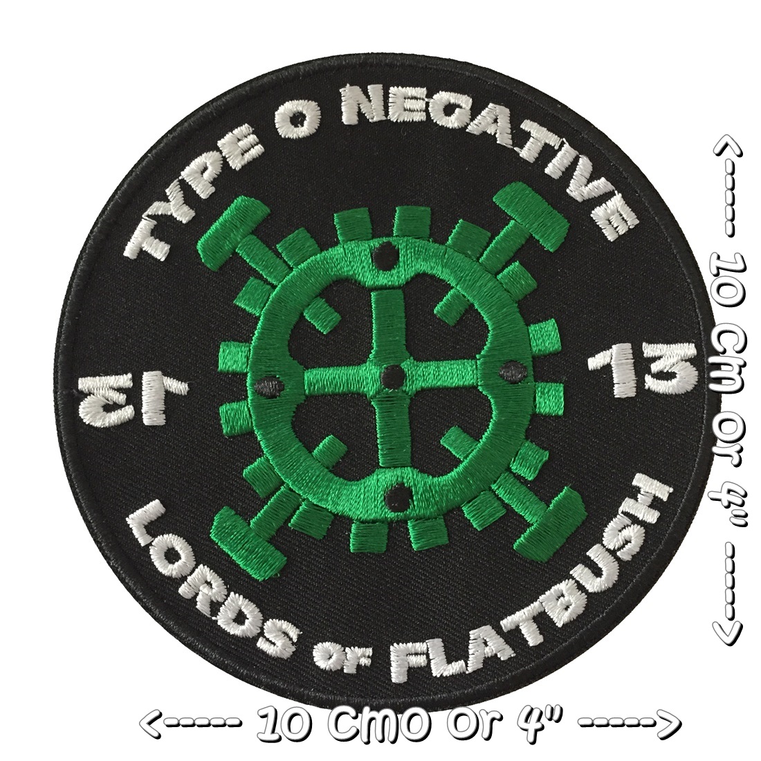 Type O Negative วงดนตรี ร็อค เฮฟวี่เมทัล พังค์ ตัวรีดแบบปัก อาร์มปัก ตัวรีดติดเสื้อ ตัวรีด ติดกระเป๋า ติดหมวก ติดแจ๊คเก็ต Rock Iron on Embroidered Patch