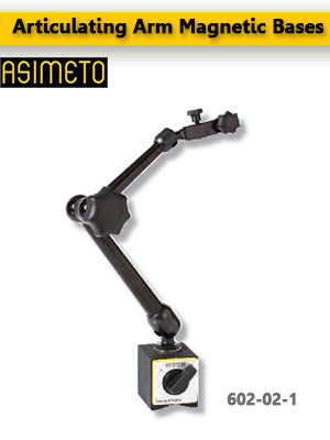 ASIMETO,P124,Articulating Arm Magnetic Bases,602-01-1