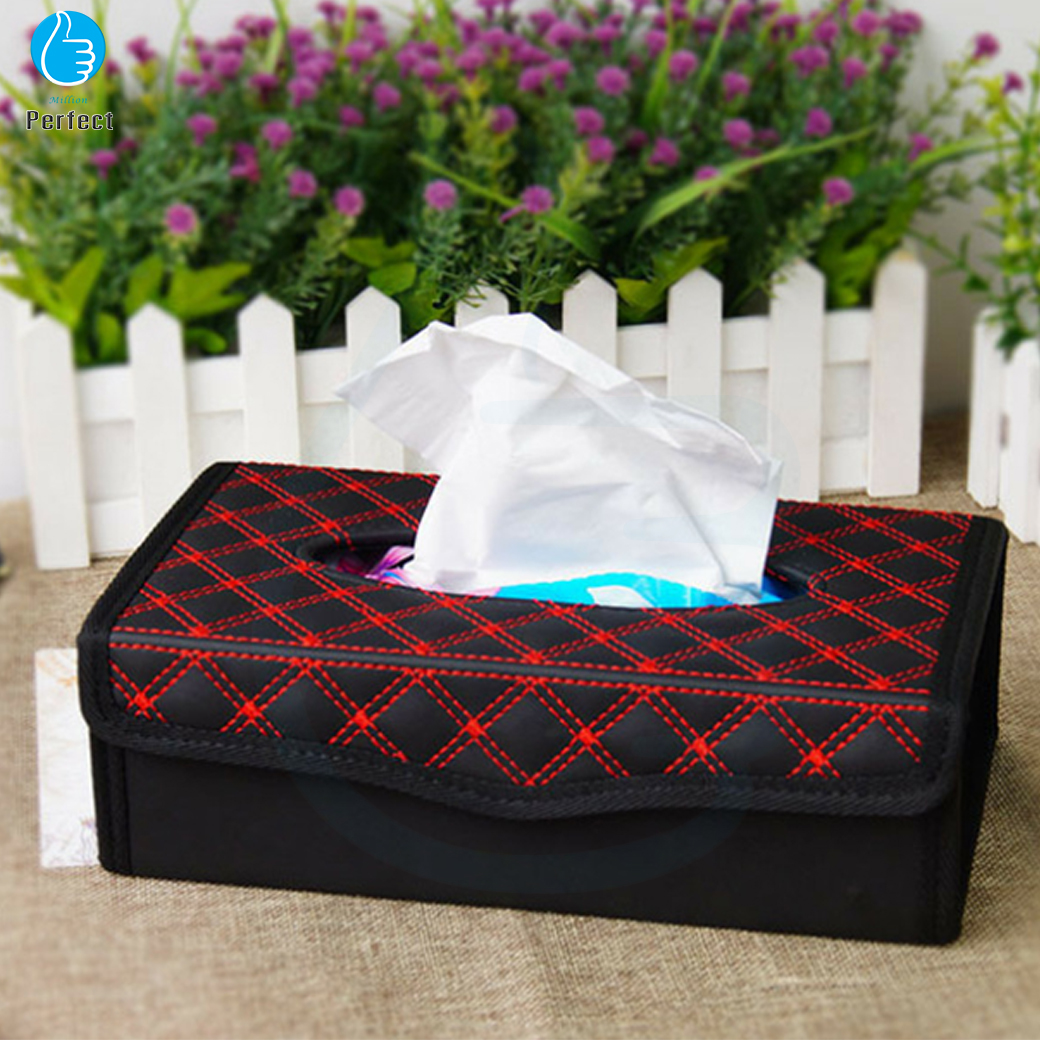 กล่องใส่ทิชชู่ในรถยนต์ ที่ใส่กระดาษทิชชู่ในรถ กล่องใส่กระดาษทิชชู่ Car Tissue Box รุ่น BY-162