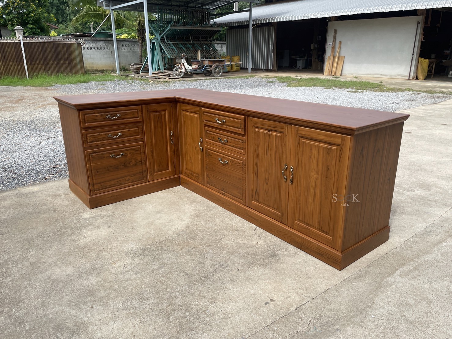 เคาน์เตอร์ครัวตัว L