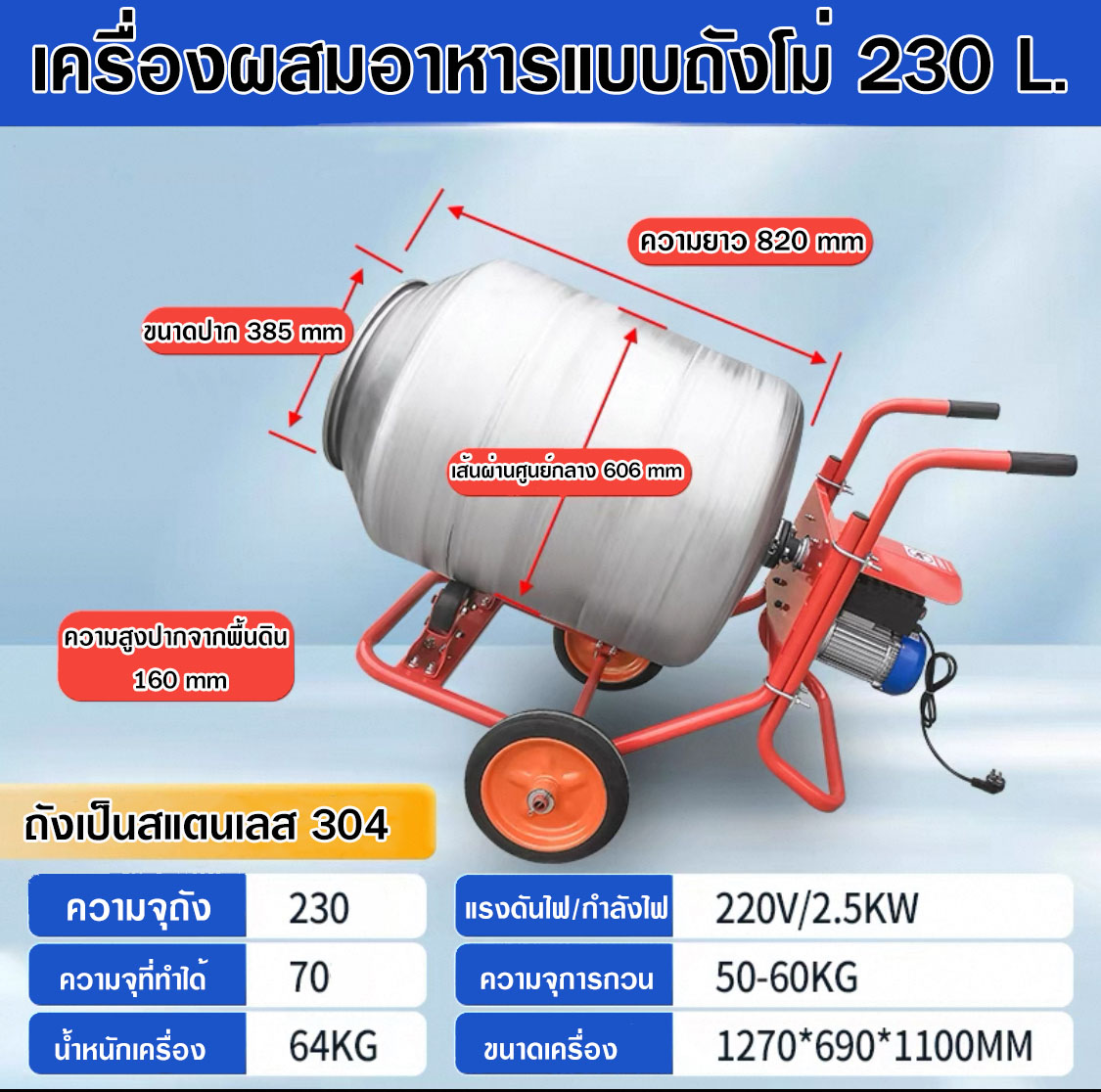 เครื่องผสมอาหาร