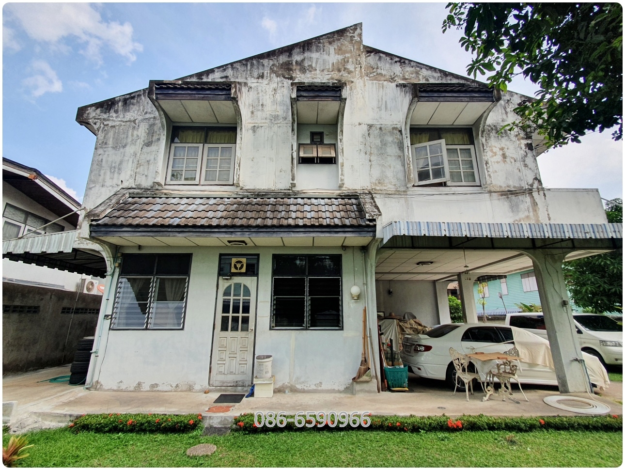 บ้านเดี่ยว 113ตร.ว. 3ห้องนอน 3ห้องน้ำ หลังมุม ซอยประชาสงเคราะห์ 47 ใกล้ MRT ห้วยขวาง เข้าออกได้หลายทาง