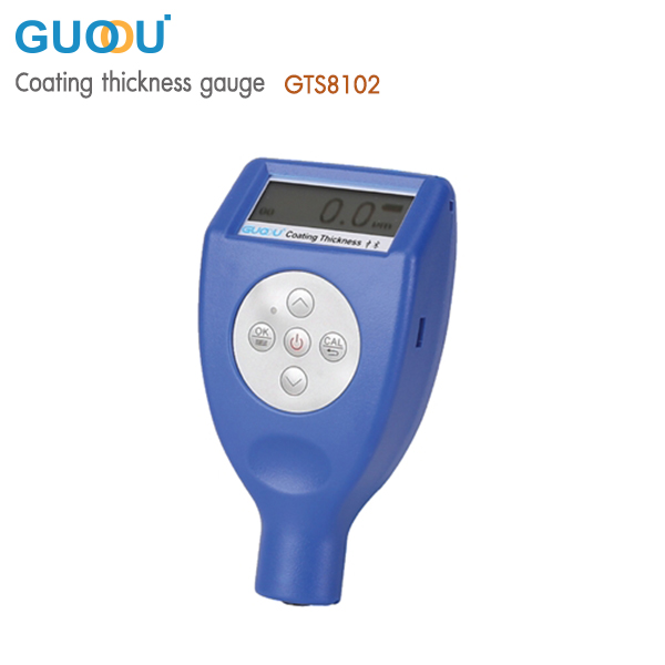 Guoou,เครื่องวัดความหนาสี เครื่องวัดความหนาผิวเคลือบ Coating Thickness Gauge,GTS8102