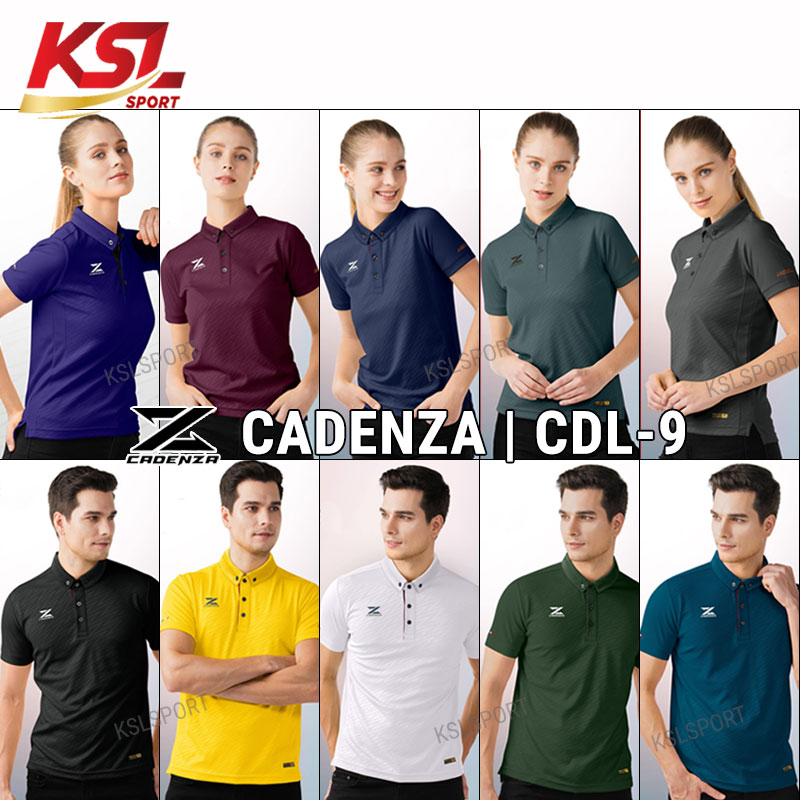 CADENZA เสื้อโปโลคาเดนซ่า รุ่น CDL-9 รุ่นใหม่