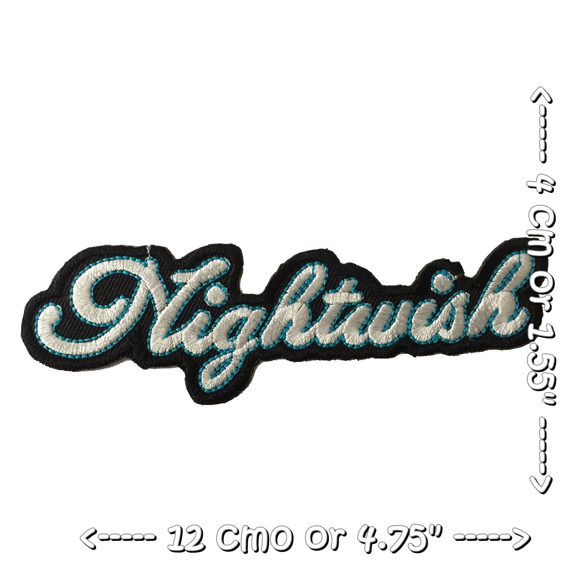 Nightwish วงดนตรี ร็อค เฮฟวี่เมทัล พังค์ ตัวรีดแบบปัก อาร์มปัก ตัวรีดติดเสื้อ ตัวรีด ติดกระเป๋า ติดหมวก ติดแจ๊คเก็ต Rock Iron on Embroidered Patch