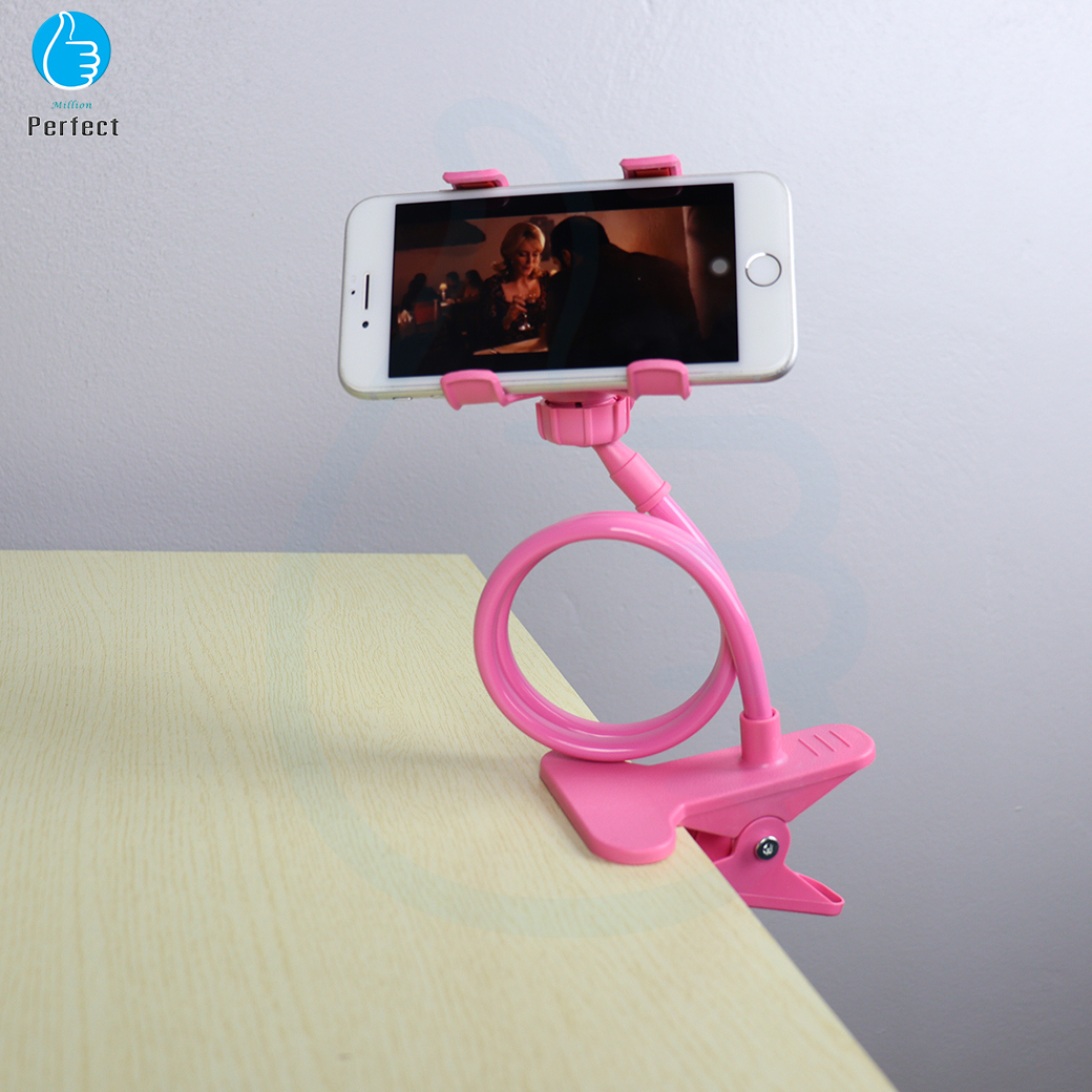 ขายึดมือถือบนหัวเตียงนอนดูหนัง!! ของดีคนขี้เกียจ ที่ยึดมือถือขาตั้งคลิปสำหรับมือถือ สะดวก สบาย ไม่ต้องถือให้เมื่อยมือ รุ่น MBH - 7