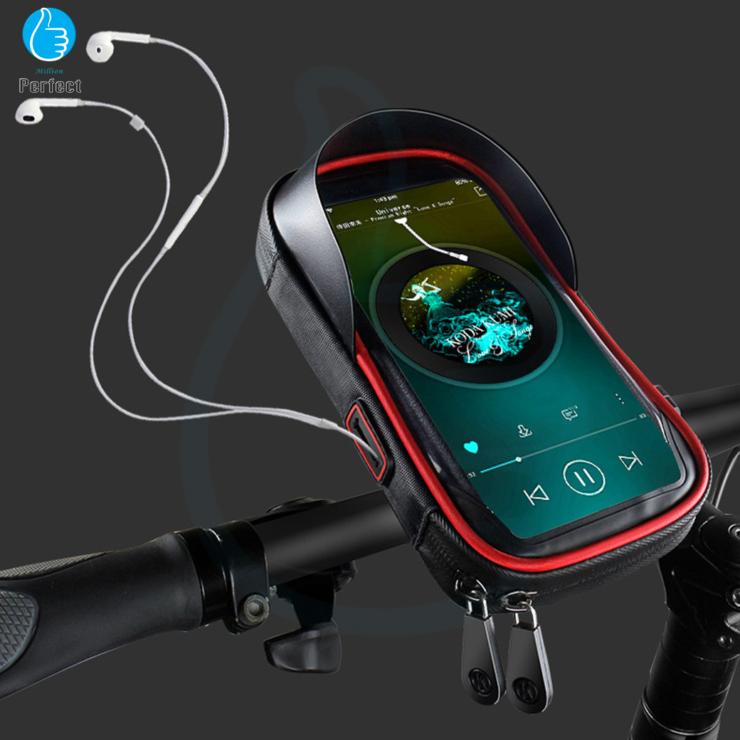 ที่ยึดโทรศัพท์มอเตอร์ไซค์กันน้ำ Motorcycle Holder ที่จับโทรศัพท์ จักรยานยนต์ ขาจับโทรศัพท์มอเตอร์ไซค์ แข็งแรงไม่หลุด หมุนได้ 360 องศา รุ่น FSJ001