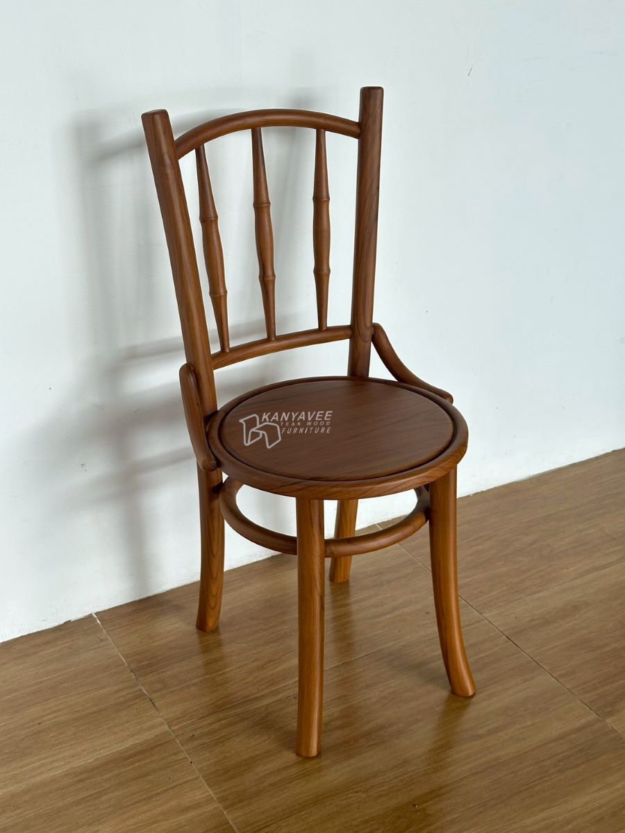 เก้าอี้เช็คโก สีสักด้าน