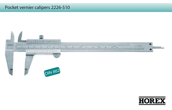 HOREX,Pocket vernier calipers,2224-516