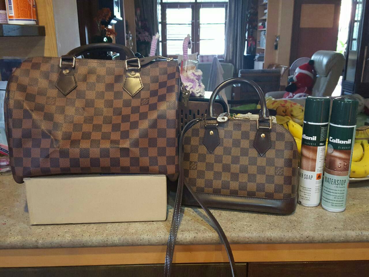 ชุดทำความสะอาดกระเป๋าหลุยส์ Damier Set