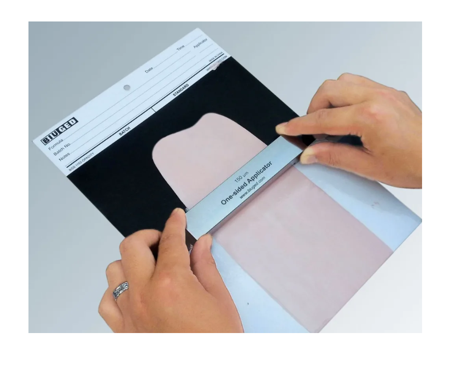 Film Applicator, Single Side Bar Coater Film Applicator, coating drawdown bar Standard ASTM paint ink draw down tool High quality,