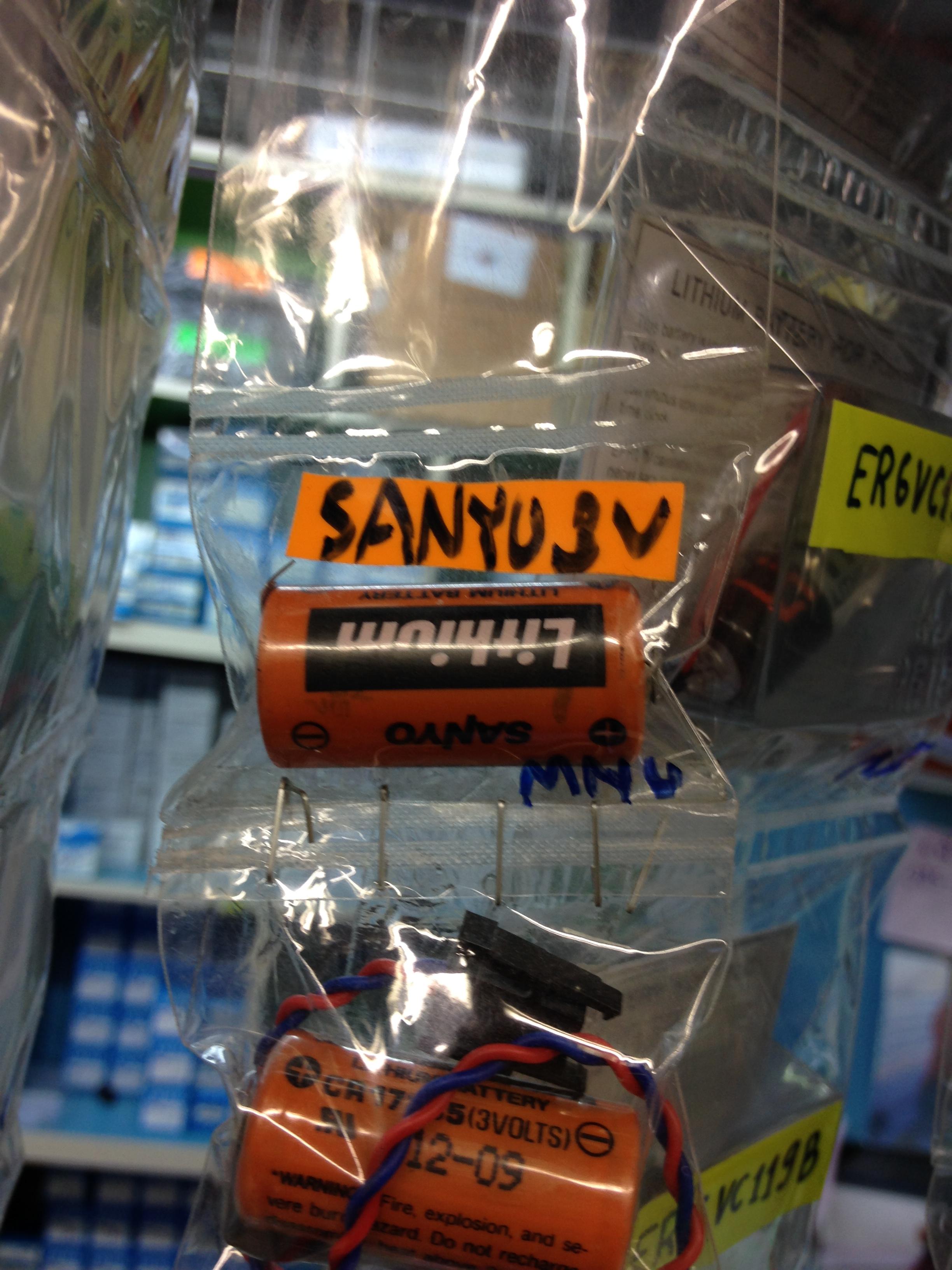 BATTERY SANYO 3V