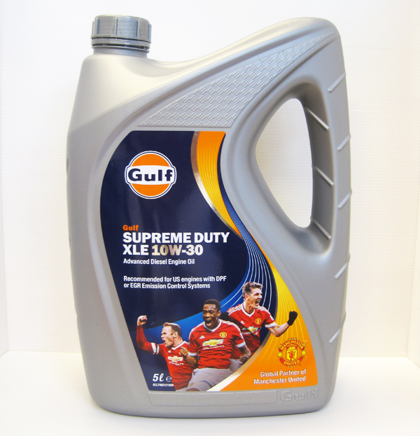 น้ำมันเครื่อง GULF SUPREME DUTY XLE 10W-30 (5 ลิตร)