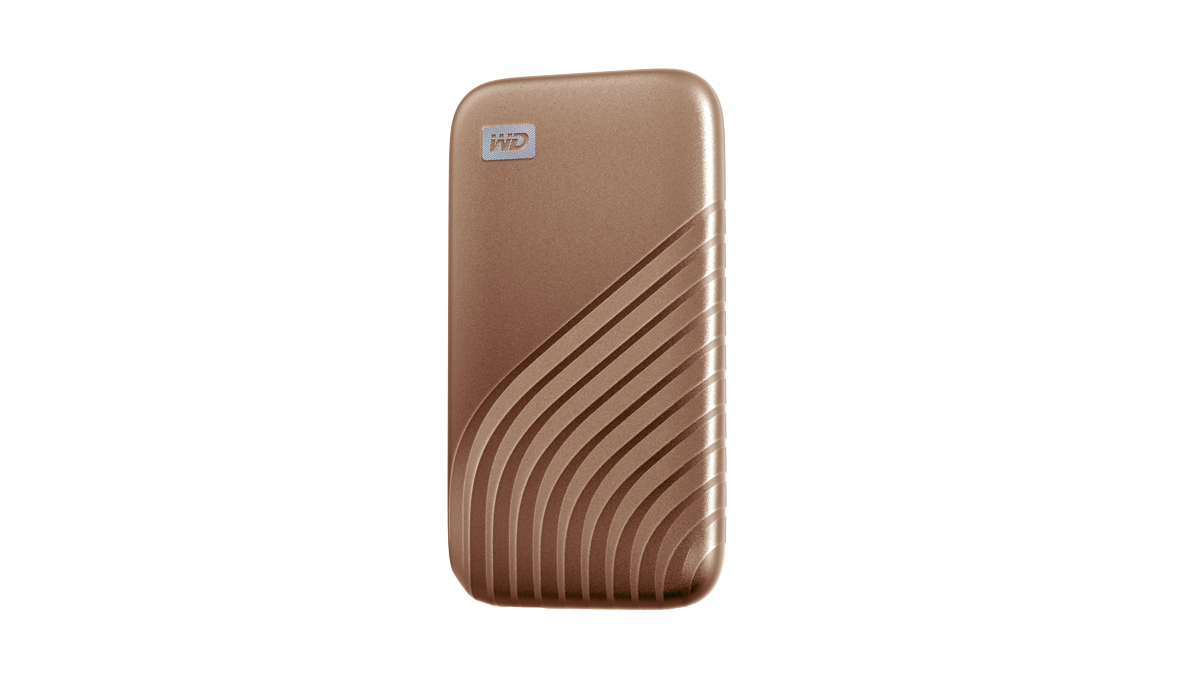 WD My Passport SSD Type-C 500GB 1TB 2TB (Gold) External Harddisk ฮาร์ดดิสพกพา , USB 3.1 and USB Type C Western Digital