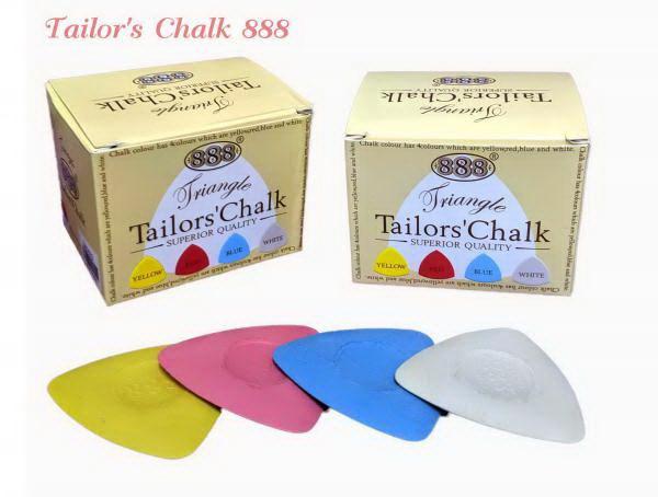 Tailor’s Chalk ชอล์คสามเหลี่ยมเขียนผ้าอย่างดี 12 ชิ้น