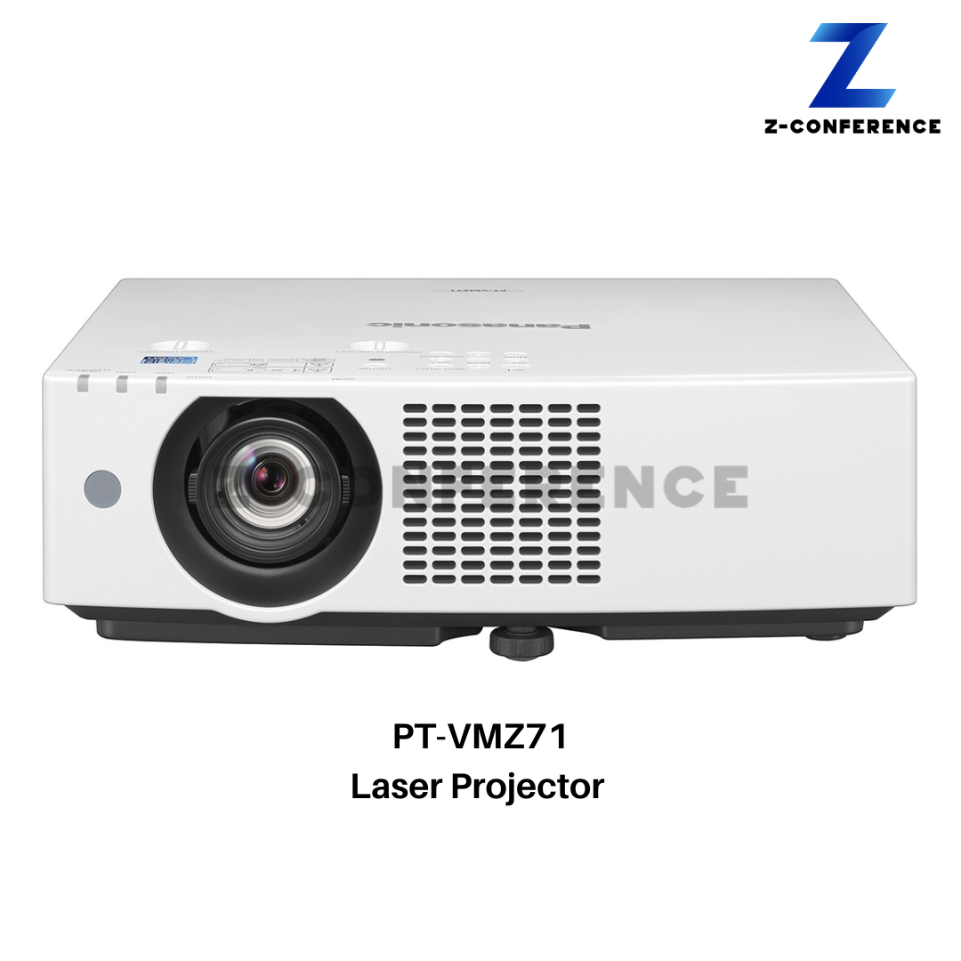 Projector Panasonic PT-VMZ71 (Laser/7,000 lm/WUXGA) projector , โปรเจคเตอร์ , เครื่องฉายโปรเจคเตอร์ , โปรเจคเตอร์ดูหนัง , เครื่องโปรเจคเตอร์