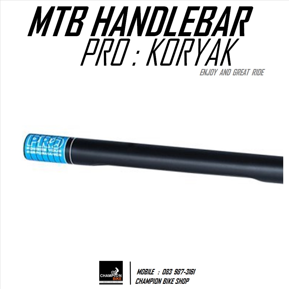 แฮนด์ยกเสือภูเขา PRO : KORYAK RISER Di-2 MTB HANDLEBAR Di-2 CABLE INTEGRATION