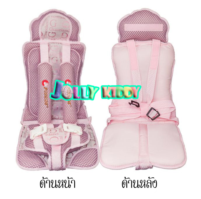 C10102 Car Seat คาร์ซีท แบบพกพา(สีเขึยวลายทหาร)