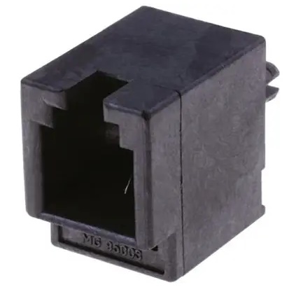 Molex Jack Modular Connector 4p4c (RJ9, RJ10, RJ22) Vertical Unshielded Cat3