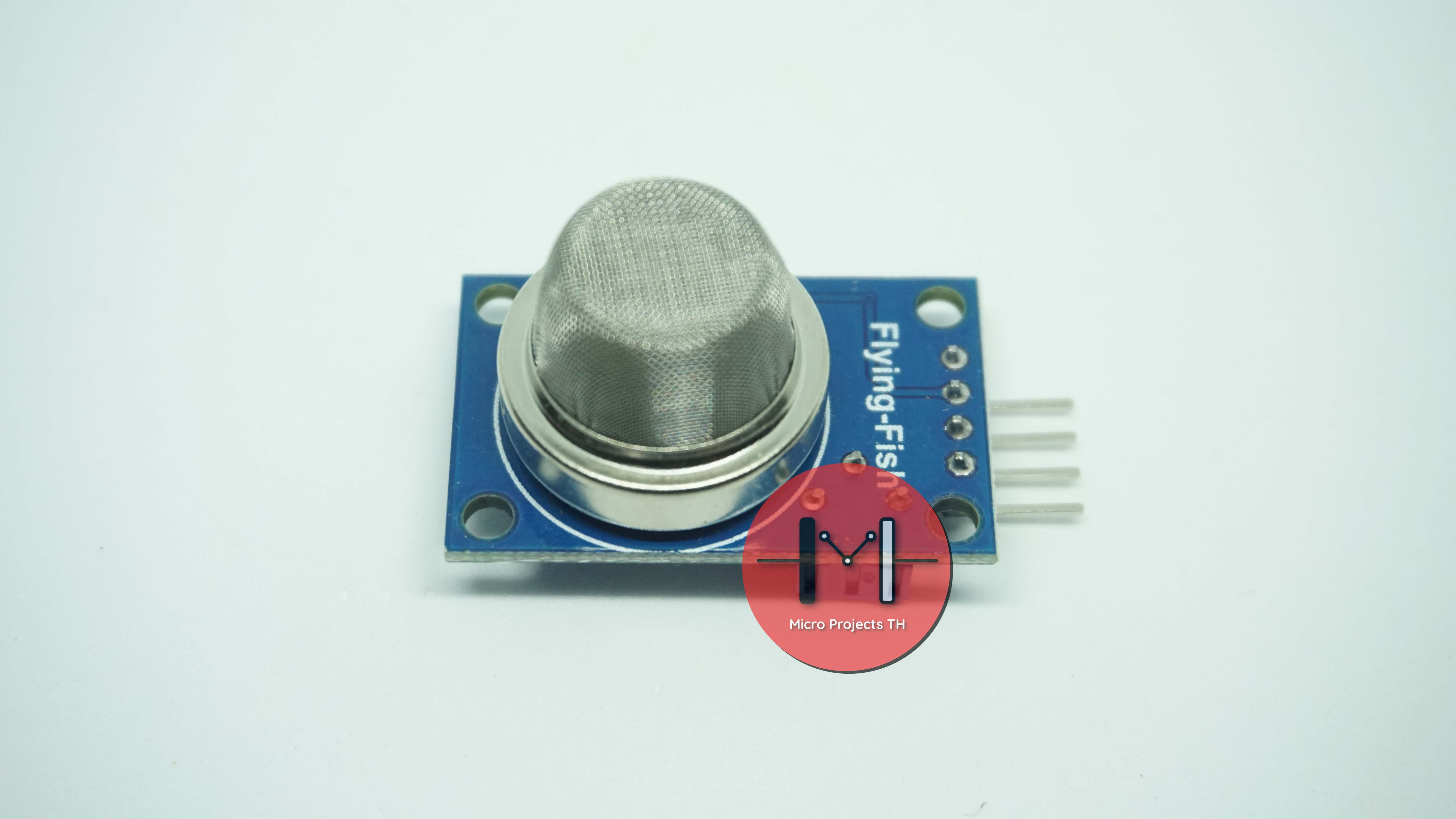 MQ-2 Smoke Gas Sensor เซ็นเซอร์ตรวจจับควัน แก๊สมีเทน LPG/Smoke/CO