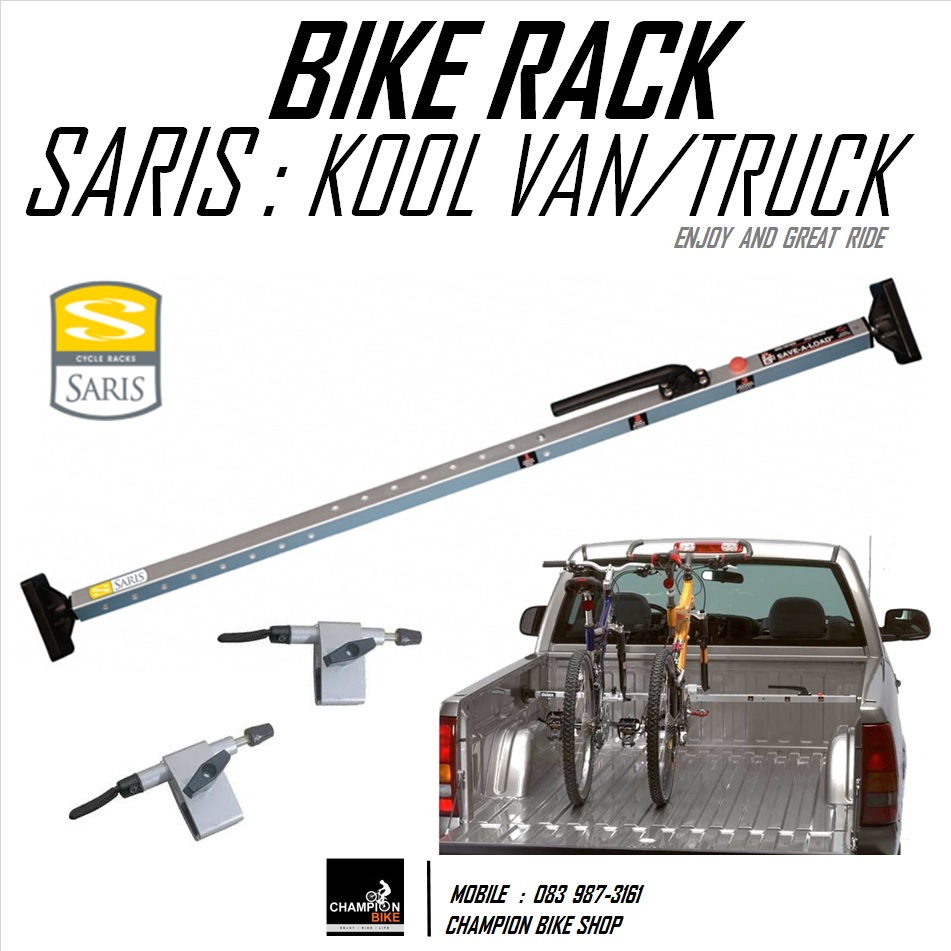 แร็คยึดจักรยานในกระบะหลังรถยนต์ SARIS RACK : KOOL VAN & TRUCK BIKE RACK