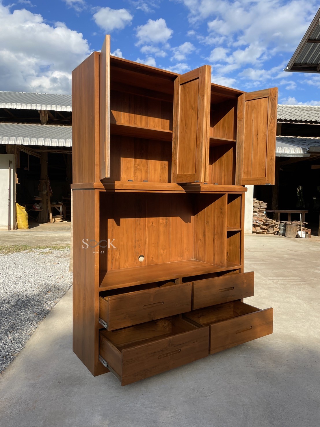 ตู้โชว์วางทีวี