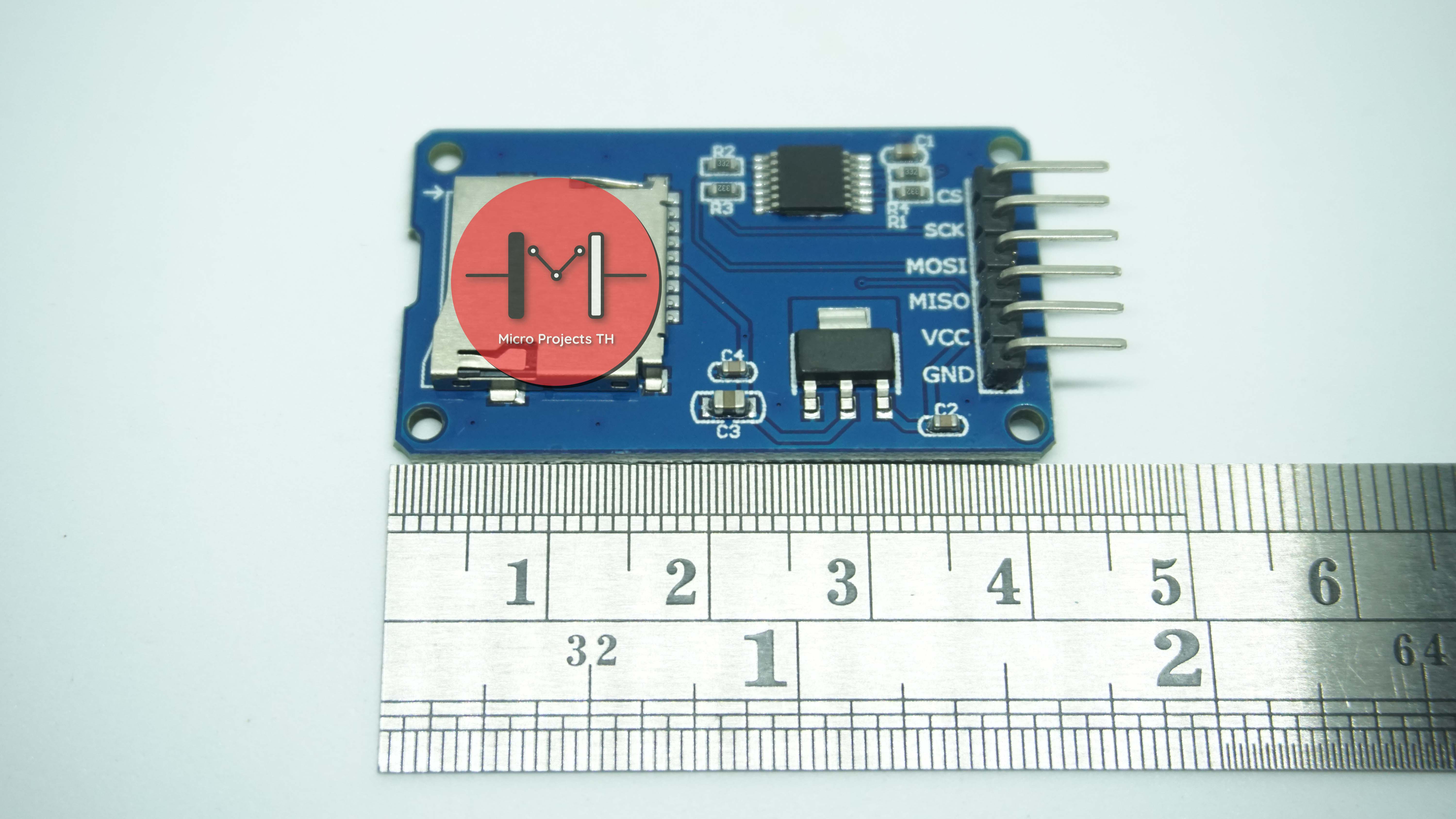 โมดูลบันทึกข้อมูล Micro SD Card Module