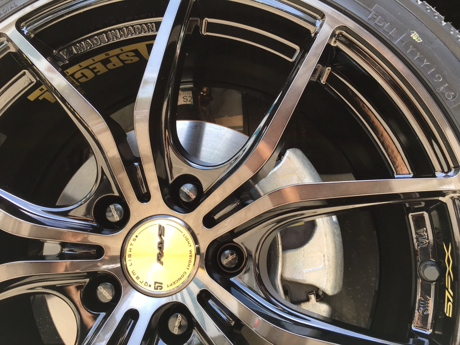 Honda Civic FC + Rays 57FXX CJ 18x8+38 5-114.3