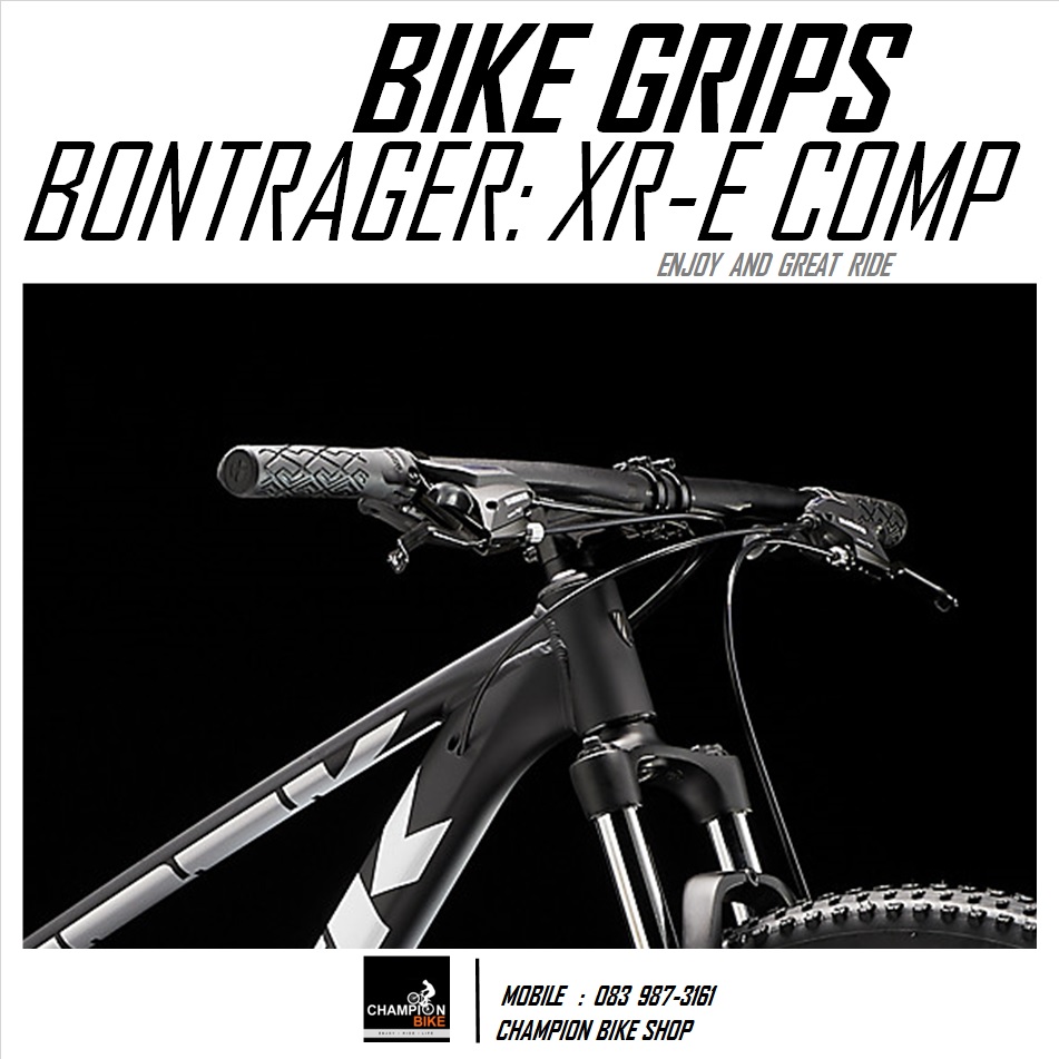 ปลอกแฮนด์จักรยาน BONTRAGER : XR ENDURANCE COMP MTB GRIP สีดำ