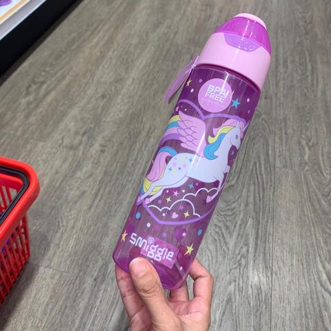 กระติกน้ำ ยกดื่ม Smiggle Flip lid bottle - beyond -ยูนิคอร์น