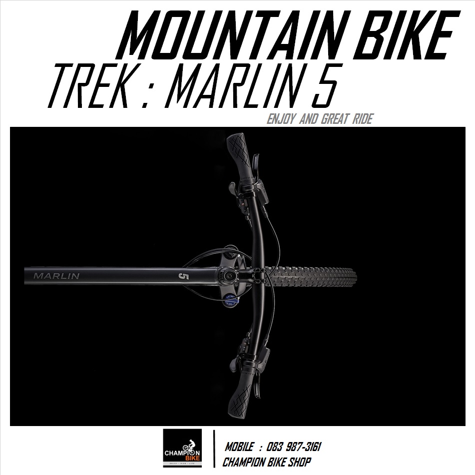 จักรยานเสือภูเขา TREK MARLIN 5 DISC MOUNTAIN BIKE - 2022 สีเทา-เงิน