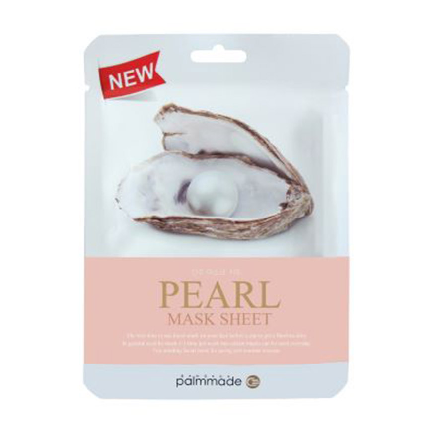 ปาล์มเมด เพิร์ล มาส์ก ชีท (12 ชิ้น) PALMMADE PEARL MASK SHEET (12 pcs)